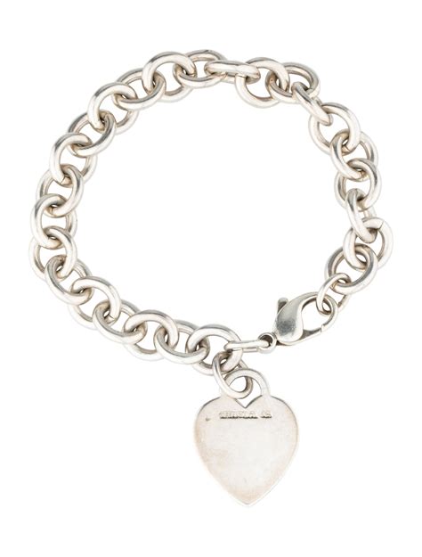 tiffany and co heart tag bracelet|classic tiffany bracelet with heart.